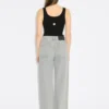 W Wide Jeans Light Grey