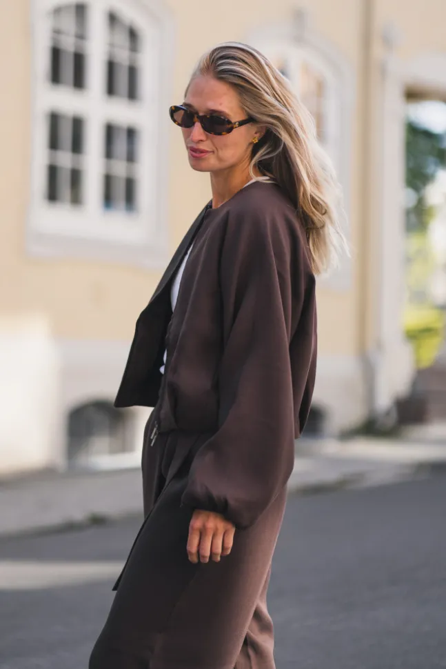 Zein Esteriane Jacket Hot Fudge