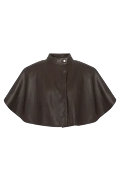 Zoe Cape Dark Brown