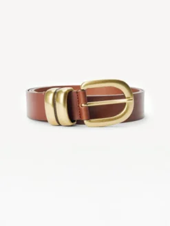 Zoira Belt Dark Brown